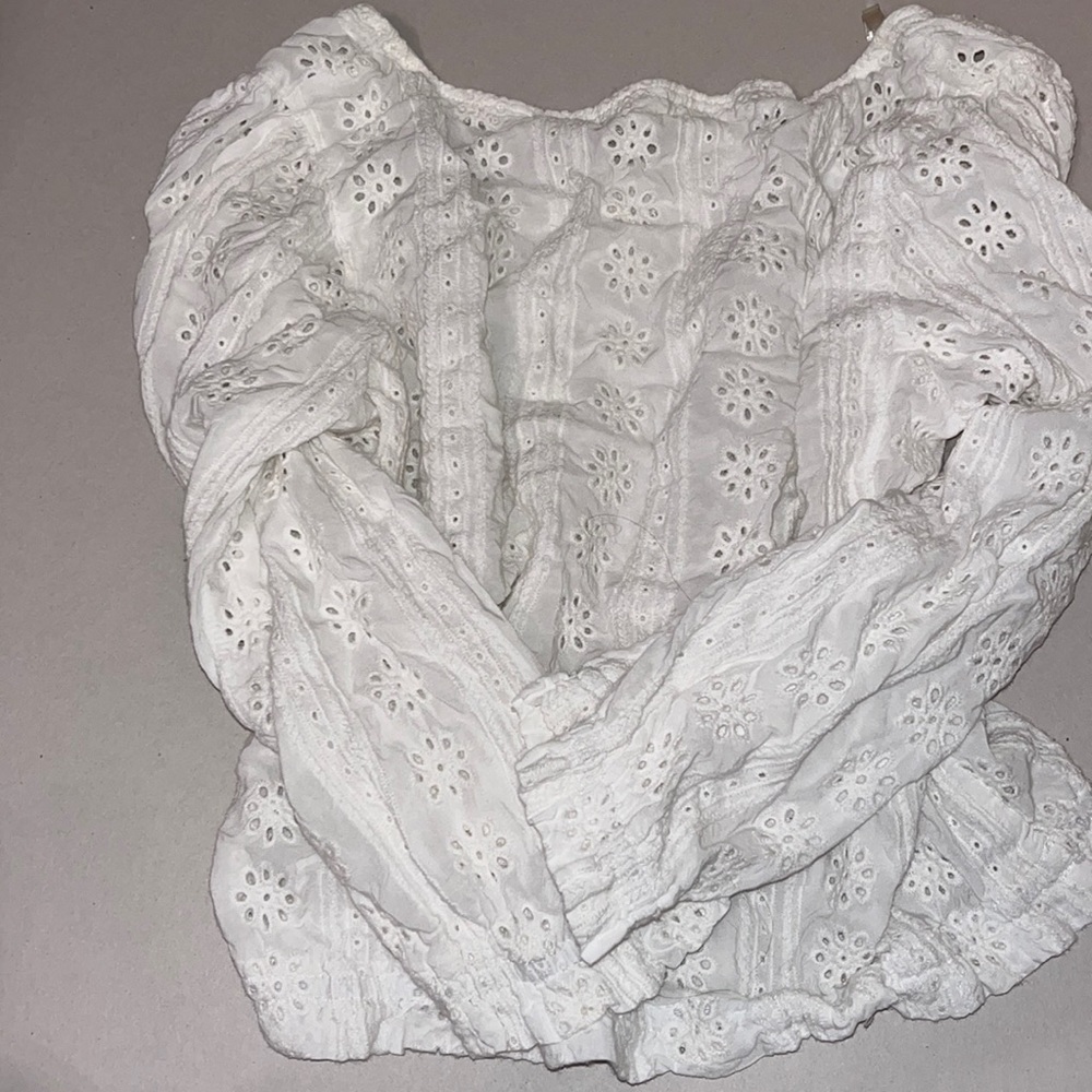 Flowery nice cropped top